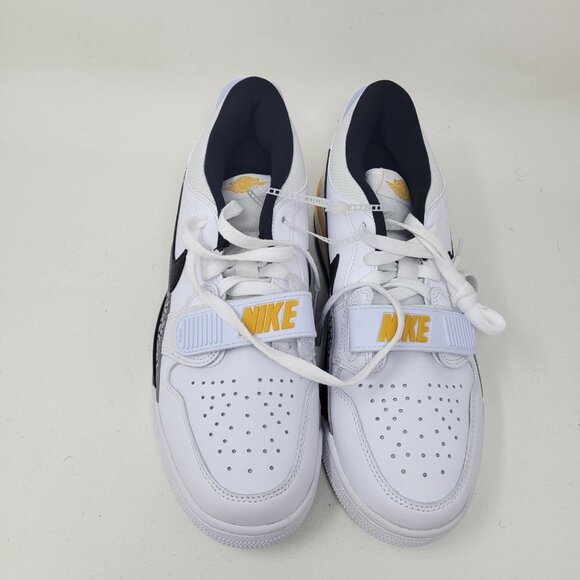 Jordan Legacy 312 Low Tour Yellow CD7069-107 Black White Cement sz 8 1 3 Alpha - Picture 5 of 16